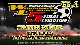 AVANZAMOS EN PRIMERA DIV  MASTER LEAGUE EN WINNING ELEVEN 5  MODO LOCKE  PRO EVOLUTION SOCCER [upl. by Itsirhc550]