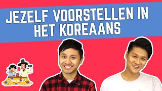 Koreaans Leren  Hoe je jezelf kan voorstellen in het Koreaans  Kimchi TV [upl. by Draper]