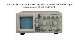 Special Discount on Sinometer 10 MHz Single Channel Oscilloscope CQ5010C [upl. by Clippard533]