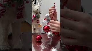 Tutorial de racimo de esferas 🥰 ¿qué te parece christmas navidad christmastree diy [upl. by Aissak]