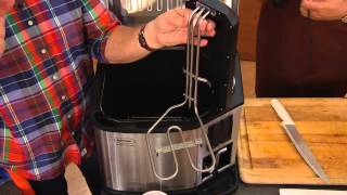 Butterball XXL Digital 22 lb Indoor Electric Turkey Fryer by Masterbuilt with David Venable [upl. by Eben]