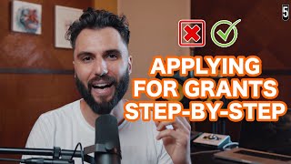 How To Apply To A Grant StepByStep [upl. by Bigelow]