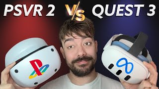 Meta Quest 3 Vs PlayStation VR 2  What Headset Should You Buy Review amp Comparison [upl. by Yrohcaz67]