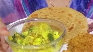 Meen Moilee Fish Curry Small Fish And Lachha Paratha [upl. by Jory]