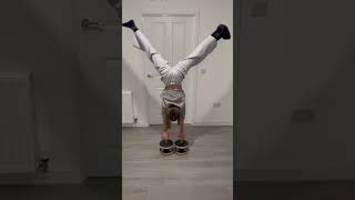 It’s easier with an ankle weight on the other foot handbalance trending viralvideo shorts dance [upl. by Andrew]