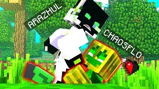 CHAOSFLO amp ARAZHUL STREITEN SICH IN MINECRAFT [upl. by Namara40]