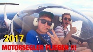 MOTORSEGLER AN DER EISERNHARDT FLIEGEN   Grob G109  MyFly [upl. by Toomay]