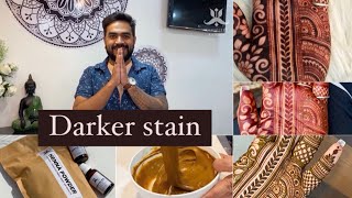 How to make mehendi paste at home for dark stain  organic easy amp detail method by kamaljeet [upl. by Iny]