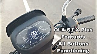 OLA S1 X Plus  Features  All Buttons Functioning lakecityvlogger7323 [upl. by Phares]