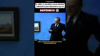 Científico come Uranio radioactivo ☢️ quimica extremo viral ciencia [upl. by Dayna]