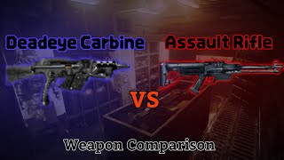 Deadeye Carbine VS Assault Rifle barotrauma weapon comparison [upl. by Dustin]