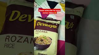 Devaaya rozaana rice review in hindi fooodreview food rice review ytshorts recipe indianmeal [upl. by Bronwen]