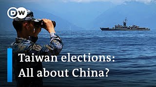 What Taiwans elections mean for the threat of military conflict with China  DW News [upl. by Walton649]