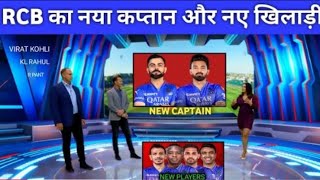 IPL 2025 RCB New Captain amp New Players  RCB Target Players ipl 2025 mega Auction  RCB Captain ll [upl. by June]