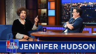 Jennifer Hudson Remembers The Last Time She Spoke To Aretha Franklin [upl. by Florry]