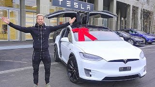 MEIN NEUES AUTO  TESLA X  TECHNIK DER ZUKUNFT 280 [upl. by Bernadine]