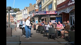 Walk Torquay Devon April 2021 [upl. by Trawets442]