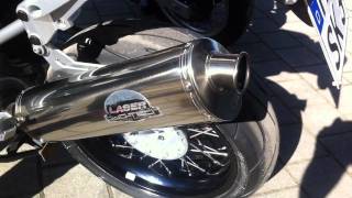 BMW GS 1200  Soundcheck  Laser Exhaust [upl. by Laitselec]