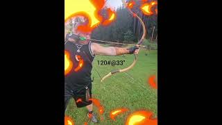 💡12033quot💪Grizzlyman vs  extrem archery archerybow archeryhunter wildlife beast bowhunters [upl. by Nyvrem]