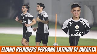 ELIANO REIJNDERS PERDANA LATIHAN DI STADION MADYA [upl. by Sialac875]