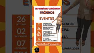 ✨CALENDARIO DE EVENTOS EN DELYHAS PROFESSIONAL MULTISERVICES ✨shorts motivacion motivacional [upl. by Eisset]