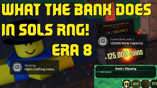 What the BANK does in SOLS RNG ERA 8 200000 COINSDAY [upl. by Joshi]