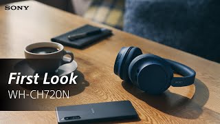 FIRST LOOK Sony WHCH720N Overear Wireless Headphones [upl. by Rempe715]