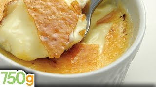 Recette de Crème brûlée à la vanille  750g [upl. by Hollingsworth]