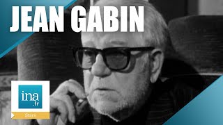 1971  Jean Gabin très ému par la disparition de Fernandel  Archive INA [upl. by Ludovico241]