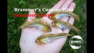 Fly Tying Brammers Seasoned Geezer  Trout Streamer [upl. by Oile]