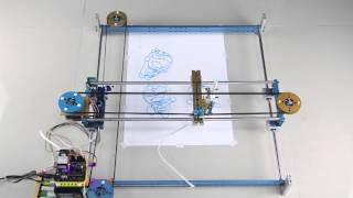 Makeblock Drawing Robot XY Plotter to Draw Freely on Paper [upl. by Donough]