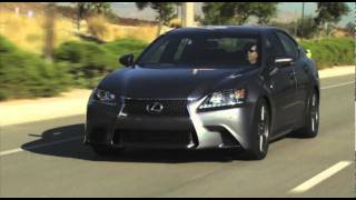 All new Lexus GS 350 F Sport 2013 Driving [upl. by Drislane701]