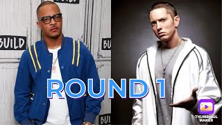 WHO HAD THE BETTER VERSE  TI  TOUCHDOWN FEAT EMINEM REACTION [upl. by Junette]