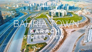 Bahria Town Karachi Street View 2021  Expedition Pakistan [upl. by Margarita191]