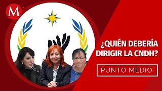 ¿La POLÉMICA con Rosario Piedra en la CNDH y la desaparición de organismos autónomos  Punto Medio [upl. by Thane]