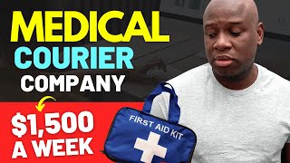 This Medical Courier Company PAYS Get in NOW [upl. by Alram7]