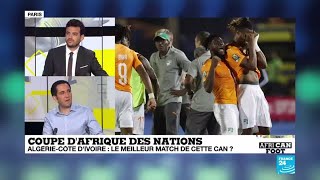 CAN2019  LAlgérie soffre la Côte dIvoire au terme du meilleur match de la compétition [upl. by Aissatan597]