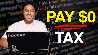 How to LEGALLY Pay 0 in Capital Gains Tax on TN Visa [upl. by Ahtabat974]