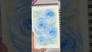 Watercolor Roses  Easy and Loose Rose Tutorial [upl. by Anade]