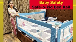 The Essential Baby Safety Solution SafeOKid Bed Rail Guard [upl. by Ear]