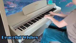 Peaceful Wishes · Genshin Impact · Piano Arrangement [upl. by Airelav]