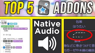 5 Life Changing Anki Addons for Learning Japanese in 2022 [upl. by Waylen]