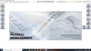 Attendance amp Payroll Management Software Demo  Sunrise HRMS amp Payroll System [upl. by Heins]