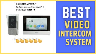 Best Video intercom System  HIKVISION DS KIS603 PC Multi language Video intercom KIT Review [upl. by Zeuqirdor88]