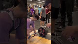 260KG DEADLIFT REACTION 😳 AT PUBLIC GYM☠️ [upl. by Elleirbag]