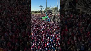 🇺🇸 Massive Crowd at Donald Trump rally in Butler Pennsylvania Oct 4 2024 [upl. by Macintyre104]