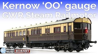 HM202 Kernow OO gauge GWR Steam Railmotor [upl. by Eedak]