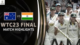 Australia v India  WTC23 Final  Match Highlights [upl. by Thenna]