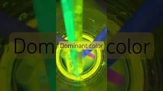 The Dominant Color the dominate color colour science sciencefacts scienceexperiment shorts [upl. by Finny]