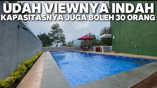 VILLA VIEW GUNUNG INI SEKARANG UDAH ADA PRIVATE POOL   VILLA ALEA LEMBANG [upl. by Cortney]